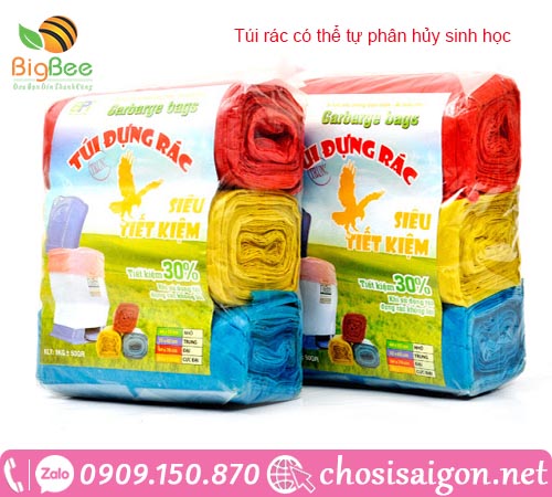 Túi rác tự phân hùy sinh học giá sỉ ưu đãi tại Tp.HCM