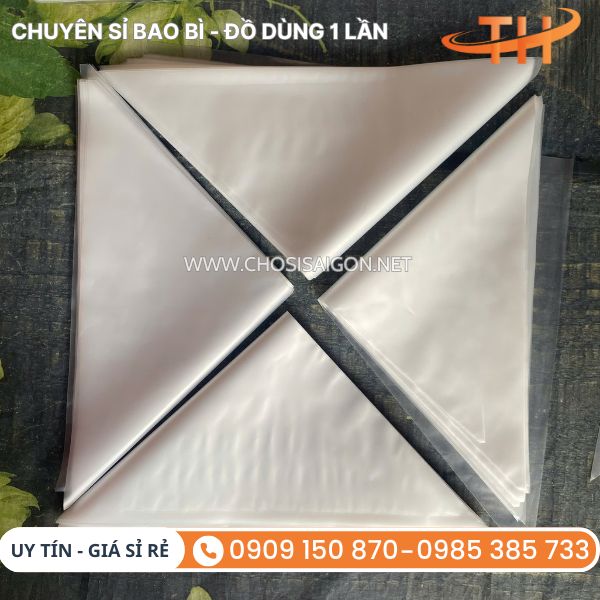 Túi nilon bắt bông kem làm bánh ngọt