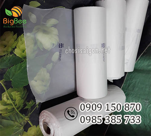 Túi cuộn xé siêu thị in logo theo yêu cầu phân phối giá rẻ