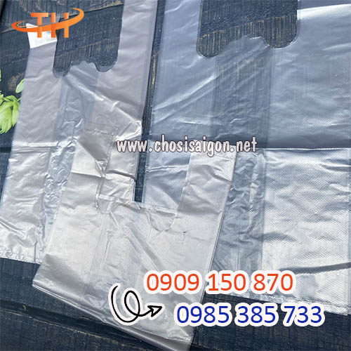 Túi bóng mỡ 2 quai trắng giá tại xưởng