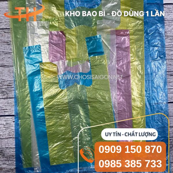 Túi xốp bóng mỡ đủ màu, đủ size giá tốt tại Thu Hồng