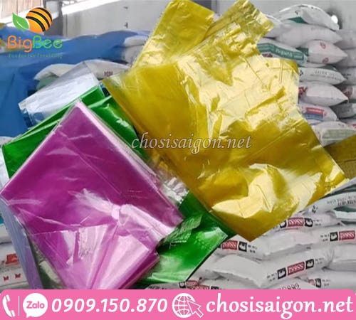 Túi nilon nhiều màu đựng thực phẩm giá sỉ