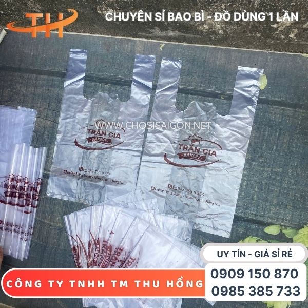 Túi xốp zin nhận in logo theo yêu cầu giá sỉ