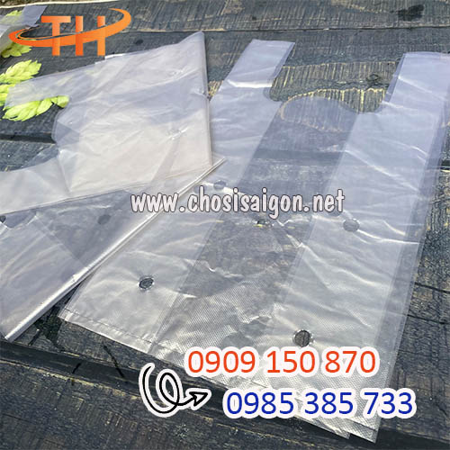 Túi xốp đục lỗ bao 25 ký sỉ rẻ HCM
