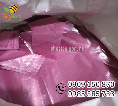 Túi xốp gai màu hồng giá sỉ tốt nhất