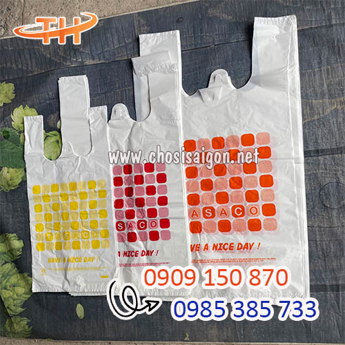 Túi xốp siêu thị đẹp, bền, chắc chắn bán sỉ rẻ nhất