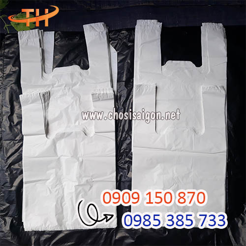 Túi xốp siêu thị trắng sữa cao cấp giá rẻ