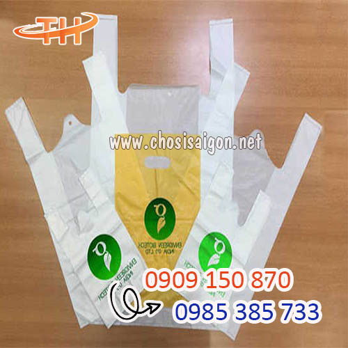 Túi xốp siêu thị nhiều size đa dạng giá sỉ rẻ
