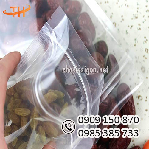 Túi zip trong suốt cao cấp, chất lượng sỉ rẻ