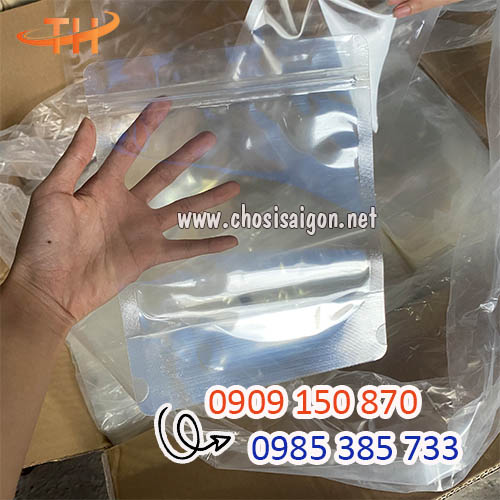 Túi zip 2 mặt trong suốt báo giá rẻ nhất