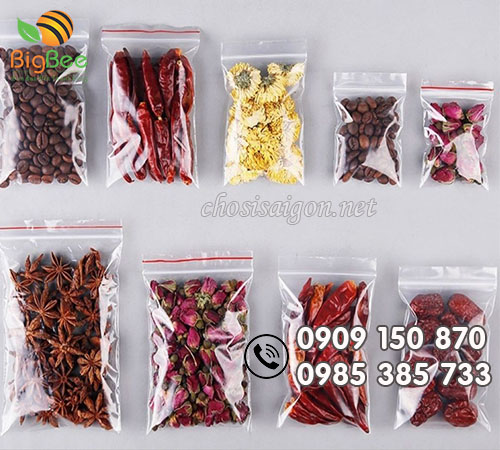 Túi Zipper đựng thực phẩm giá rẻ