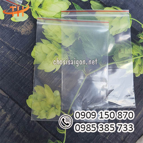 Túi zip chỉ đỏ đa năng giá sỉ rẻ