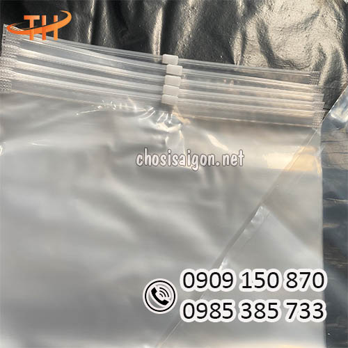 Túi zip có khóa kéo đựng thực phẩm, áo quần uy tín tại Sài Gòn