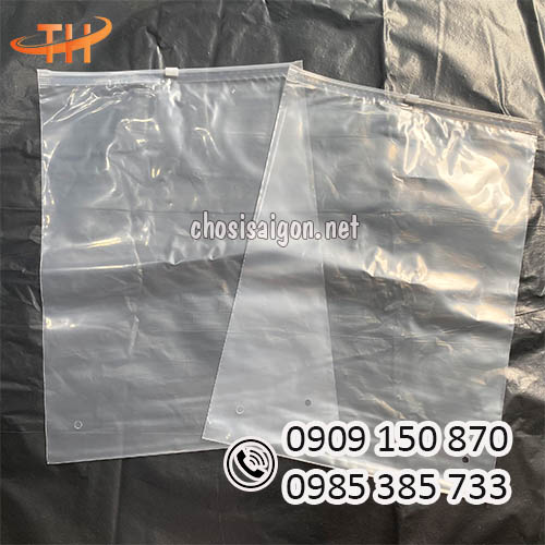 Túi zip có nút khóa kéo sỉ rẻ tại kho xưởng HCM
