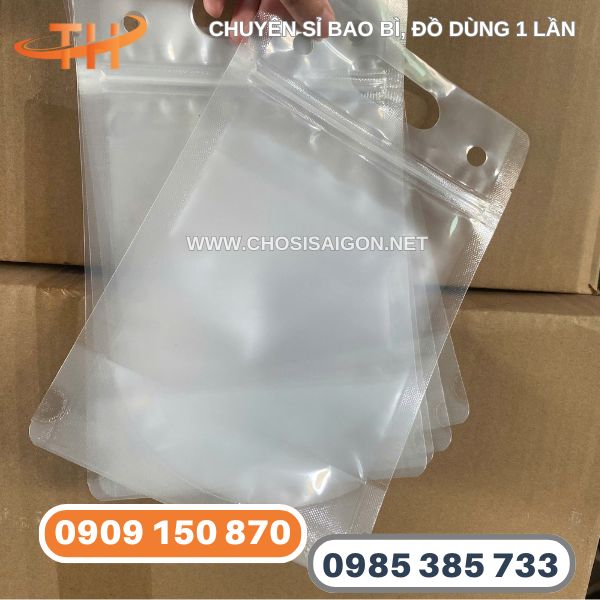 Túi zip trơn đựng thức uống giá siêu rẻ