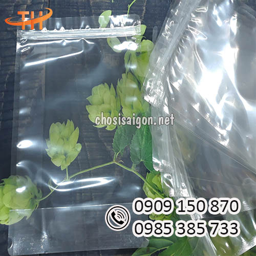 Túi zip trong suốt 2 mặt chất lượng tại HCM
