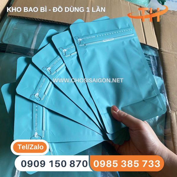 Túi zipper 8 cạnh bán sỉ rẻ nhất