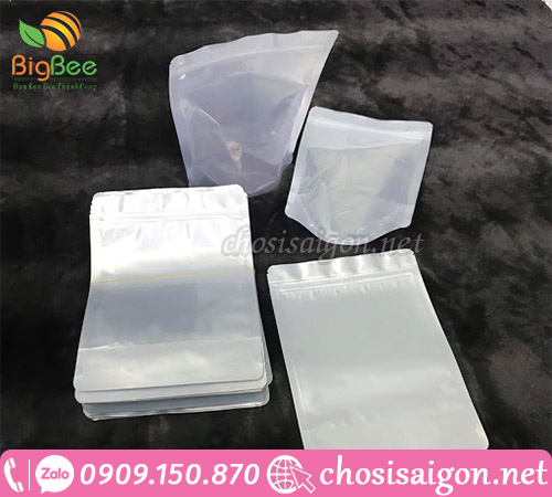 Bỏ sỉ túi zipper bạc giá rẻ tại HCM