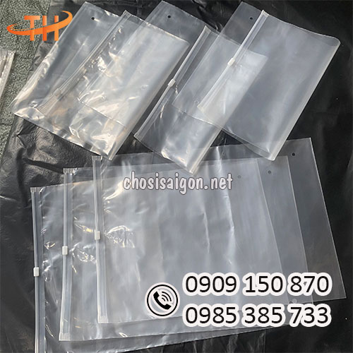 Túi zipper có khóa kéo sỉ rẻ nhất TP.HCM