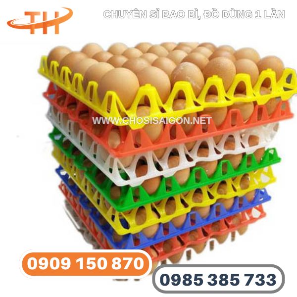 Vỉ nhựa đựng trứng 30 quả sỉ rẻ tại xưởng