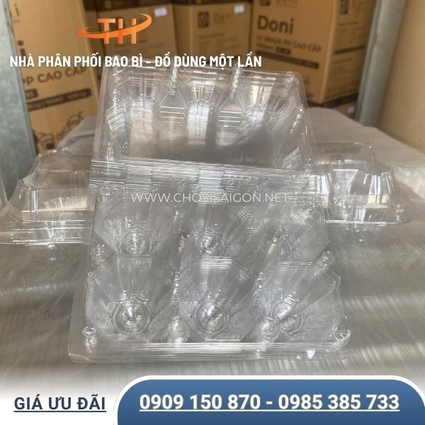 Vỉ nhựa kiếng 6 quả