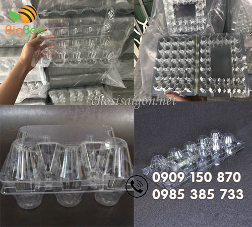 Vỉ nhựa đựng trứng các loại giá sỉ rẻ