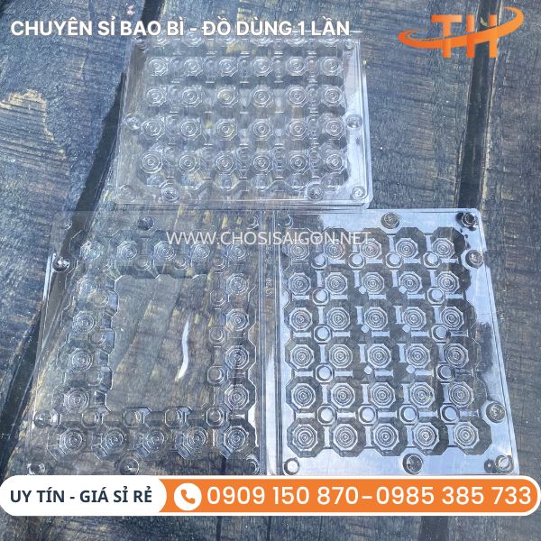 Vỉ nhựa đựng trứng cút 30 quả