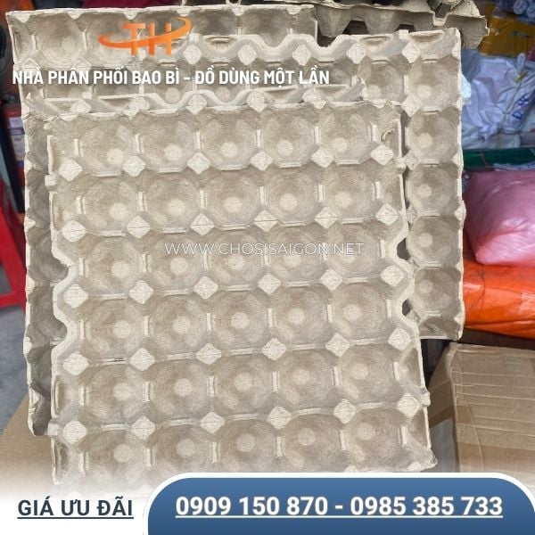 Vỉ giấy, khay giấy 30 quả