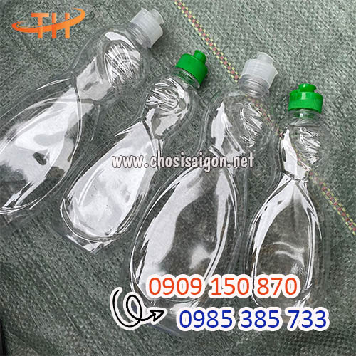 Vỏ chai nhựa đựng nước rửa chén bát 400ml, 750ml sỉ rẻ