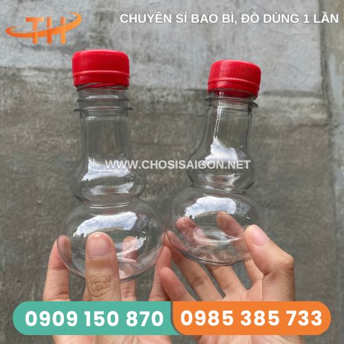 Chai nhựa hồ lô 150ml