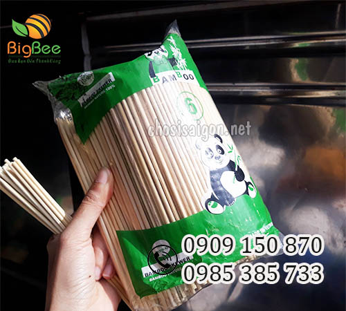 Xiên tre không chất tẩy trắng giá rẻ