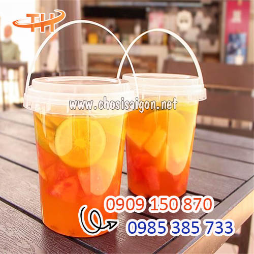 Xô nhựa tròn đẹp, tính thẩm mỹ cao sỉ siêu rẻ