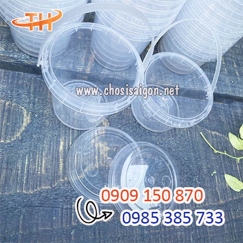 Xô nhựa tròn 500ml, 700ml sỉ rẻ nhất