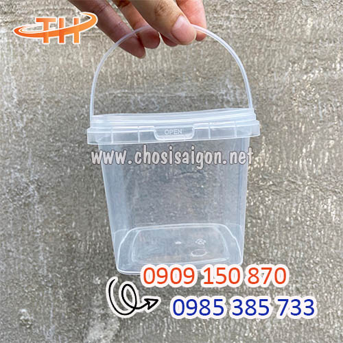 Xô nhựa mini đựng thức uống đa dạng sỉ rẻ