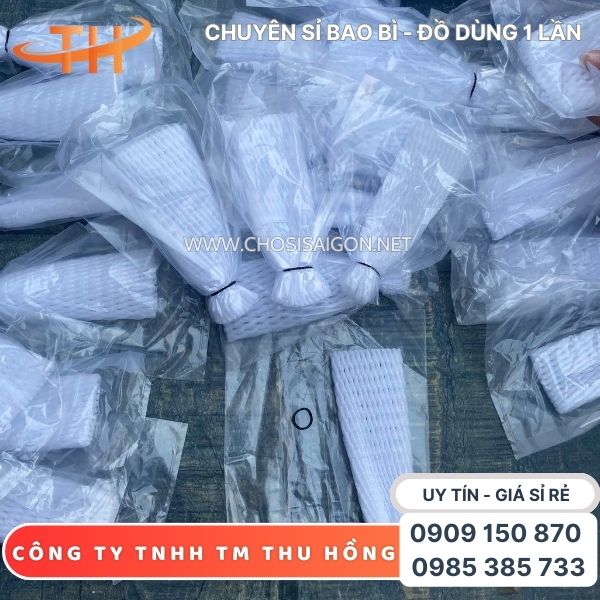 Xốp bọc ổi thoáng khí, hạn chế đọng nước