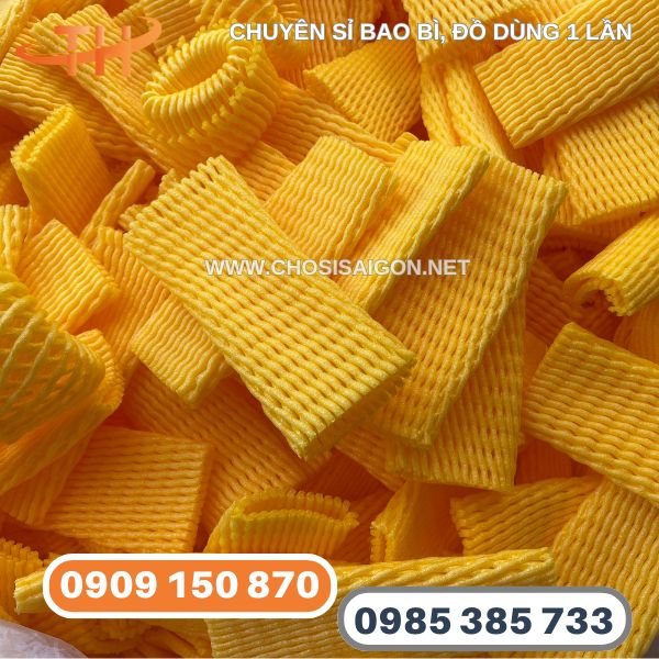 Xốp lưới vàng bọc trái cây giá hấp dẫn