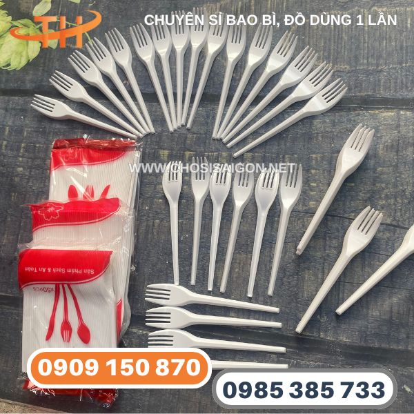 Xưởng nĩa nhựa giá sỉ rẻ