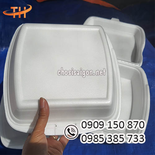 Hộp xốp 2 ngăn chịu nhiệt tốt giá rẻ tại xưởng