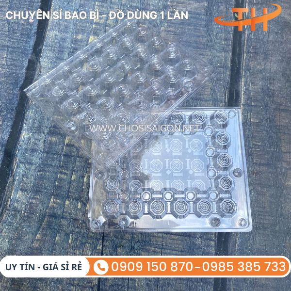 Vỉ đựng trứng cút bằng nhựa loại 30 quả
