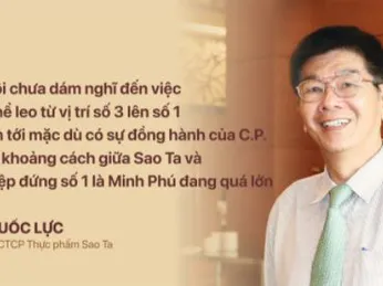 Chủ tịch Sao Ta: 'Tôi chưa dám nghĩ đến vị trí số 1 ngành tôm ngay cả khi có C.P đồng hành'