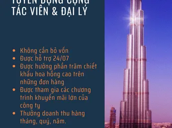 THƯ MỜI HỢP TÁC ĐẠI LÝ, CỘNG TÁC VIÊN