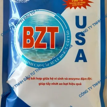 BZT USA - VI SINH & ENZYME ĐẬM ĐẶC, CHUYỂN TẨY NHỚT AO BẠT