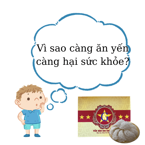 Vì sao càng ăn yến càng hại sức khỏe? Vì sao càng ăn yến càng hại sức khỏe?