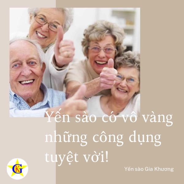 Yến sào tốt cho người lớn tuổi như thế nào? Yến sào tốt cho người lớn tuổi như thế nào?