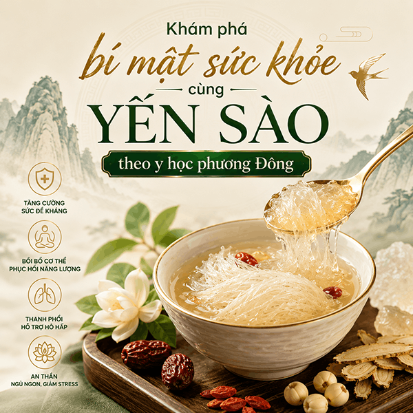Khám phá bí mật sức khỏe cùng yến sào Khám phá bí mật sức khỏe cùng yến sào