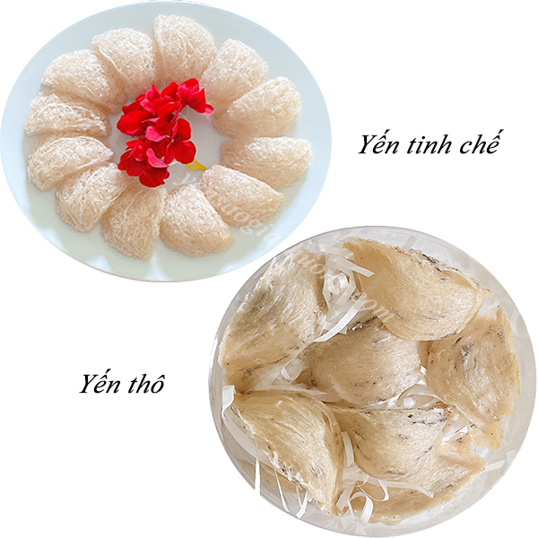 Nên ăn yến thô hay yến tinh chế Nên ăn yến thô hay yến tinh chế