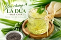 Yến chưng lá dứa hạt chia
