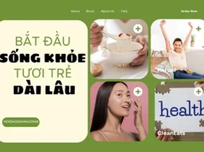 Bắt đầu sống khỏe – Tươi trẻ dài lâu