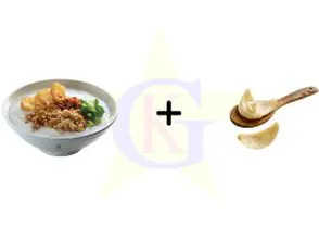 Cháo yến sào thịt bằm