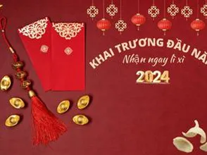 Thông báo ngày khai trương sau tết